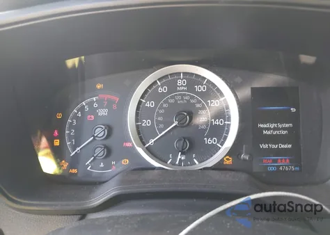 2022 Toyota Corolla Le z USA, uszkodzony, nr VIN 5YFEPMAEXNP359713